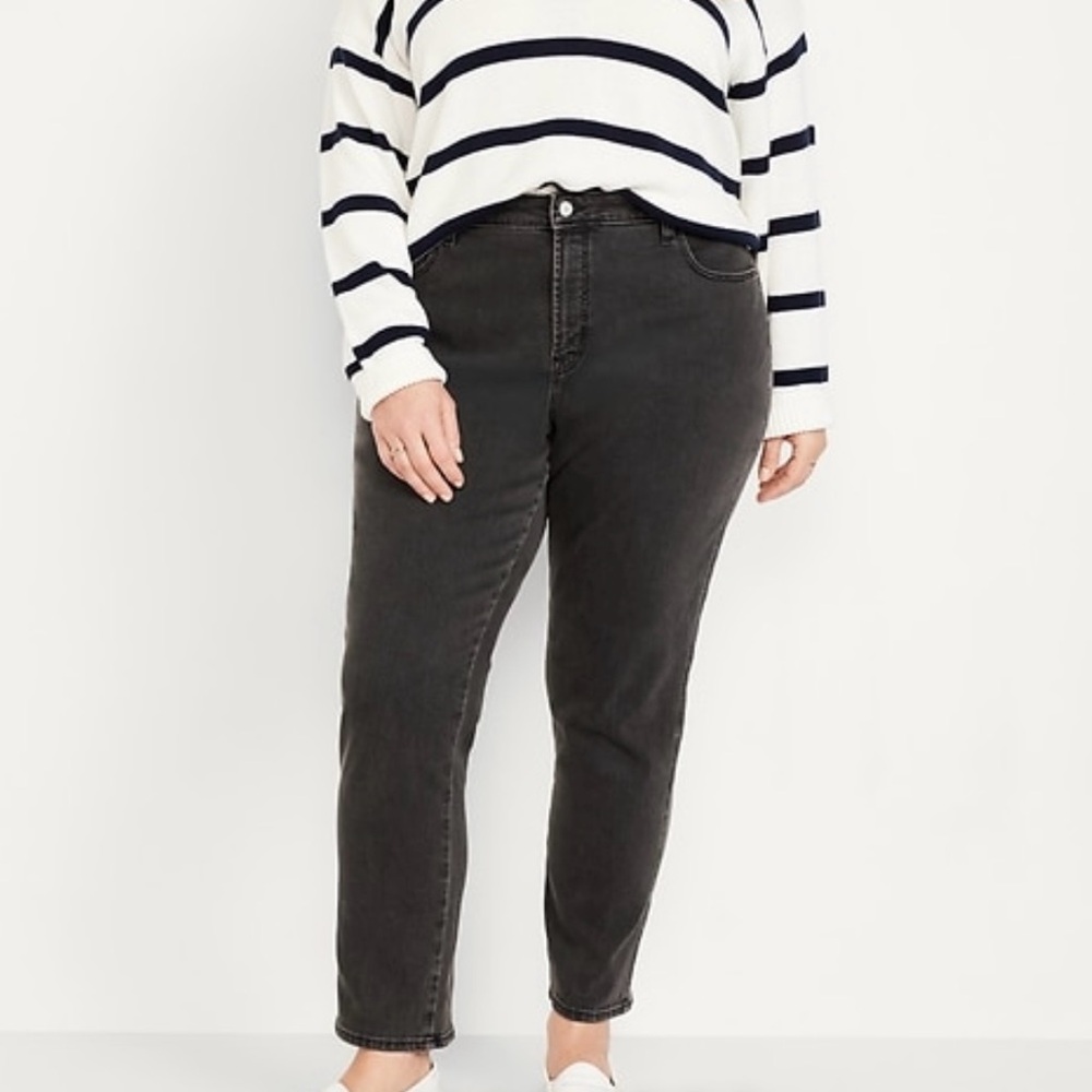 Old Navy - Women’s Curvy Skinny - Stretch - Black Jack - 20